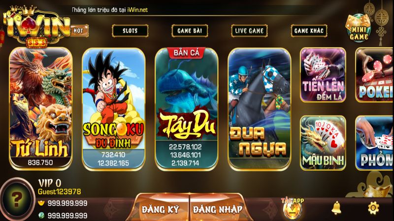 Điều kiện đăng ký tài khoản game Iwin